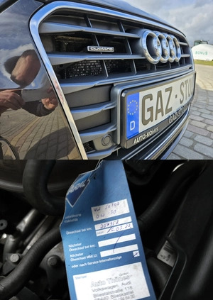 Audi A3 cena 57900 przebieg: 212635, rok produkcji 2013 z Kartuzy małe 781